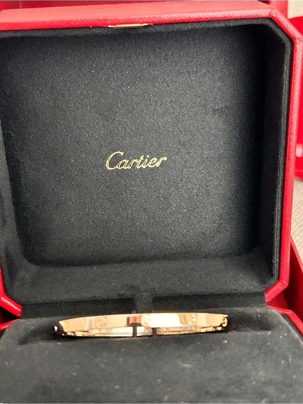 Cartier Rose Gold Love Bracelet SMALL MODEL